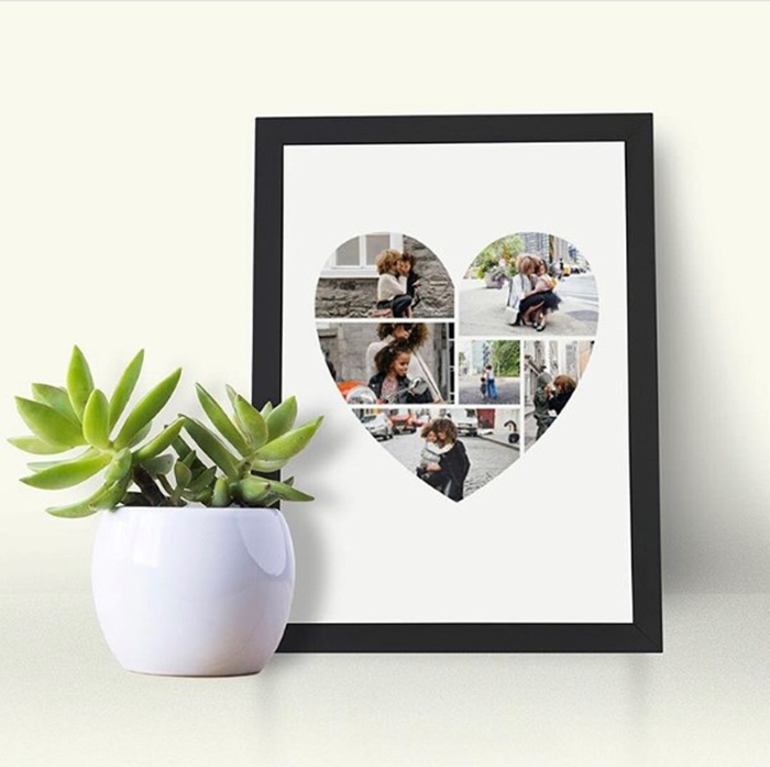 Picture of Heart Photo personalised poster