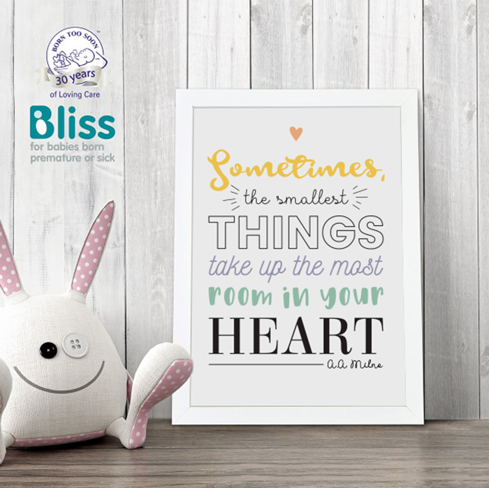Picture of The Smallest Things personalised poster