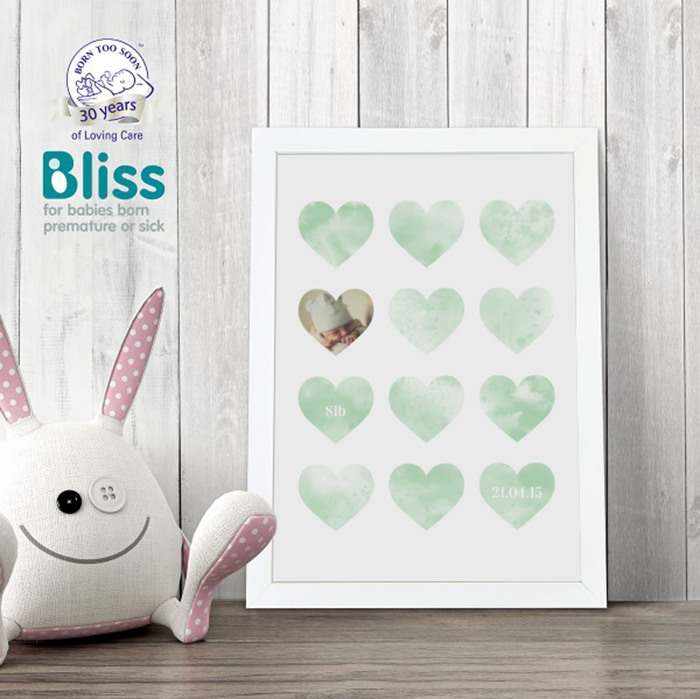 Picture of A4 Lots of love personalised poster