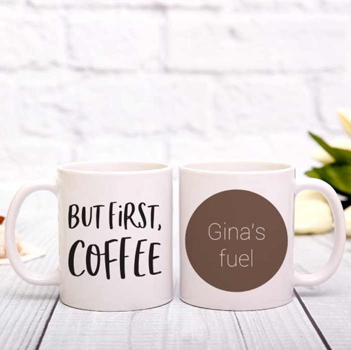 Picture of But first, coffee personalised mug