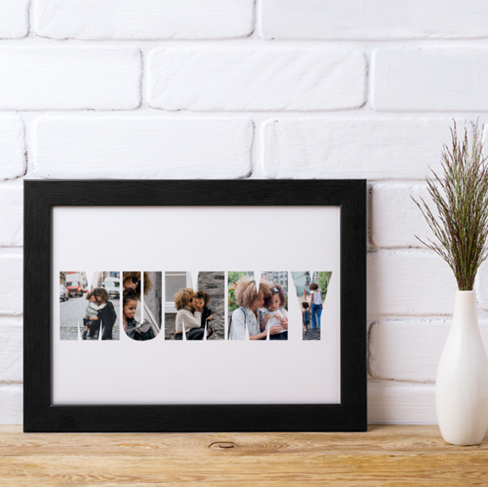 Picture of Mummy photo personalised poster