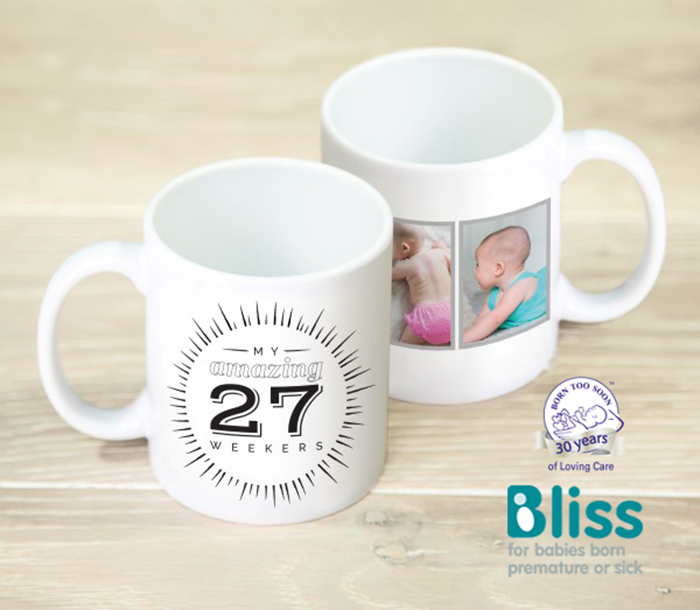Picture of Amazing premature triplets personalised mug