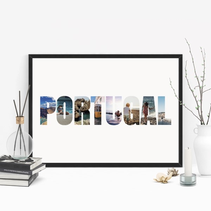 Picture of Portugal Photo personalised poster